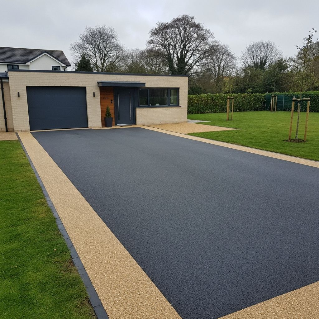 Resin driveway